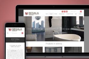 anteprima del sito segala ceramiche